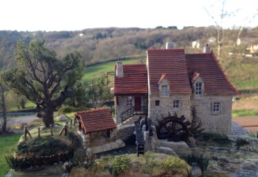 Miniature Moulin à eau